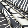 Decor Fabric Half Panama Abstract Fans – ivory/black,  thumbnail number 5