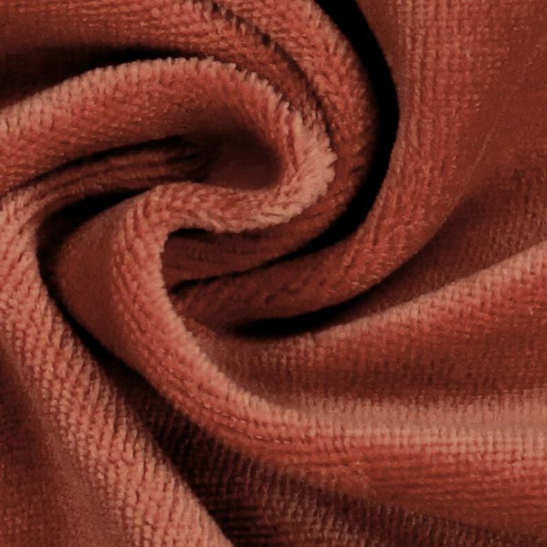 Plain Nicky Velour – terracotta,  image number 2