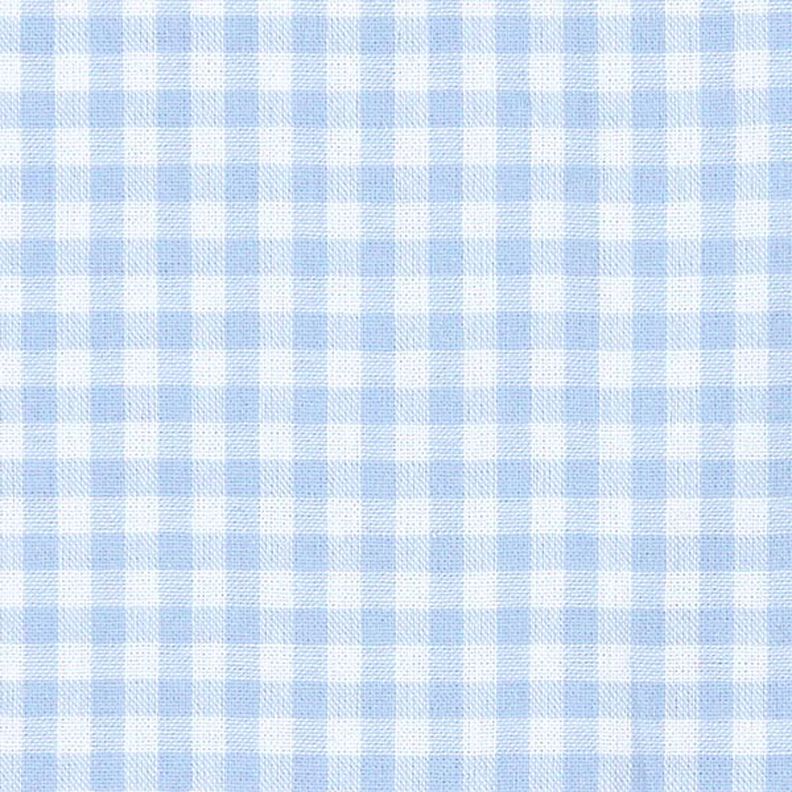 Cotton Vichy - 0,5 cm – baby blue,  image number 1