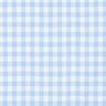 Cotton Vichy - 0,5 cm – baby blue,  thumbnail number 1