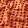Cosy Fleece Embossed Dots – terracotta,  thumbnail number 2
