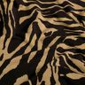 Viscose Jersey Zebra print – mocca/black,  thumbnail number 2