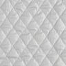 Quilted lining rhombus – silver grey,  thumbnail number 1
