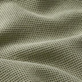 Waffle piqué Mini – light olive, 