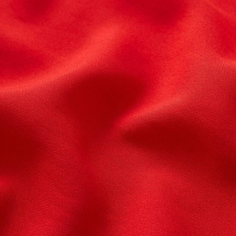 Plain-coloured plain weave viscose blend – red,  image number 2