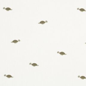 Cotton Jersey small turtles – offwhite, 