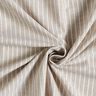 Linen Cotton Blend broad stripes – light taupe/white,  thumbnail number 3