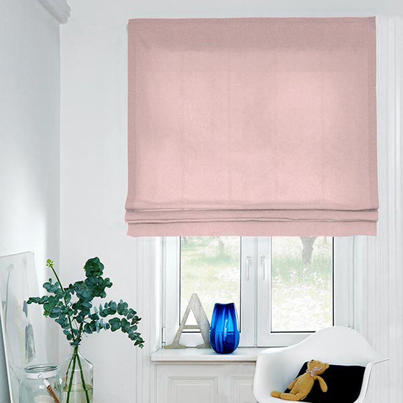 Decorative fabric, Chambray half Panama, recycled – rosé, image number 5