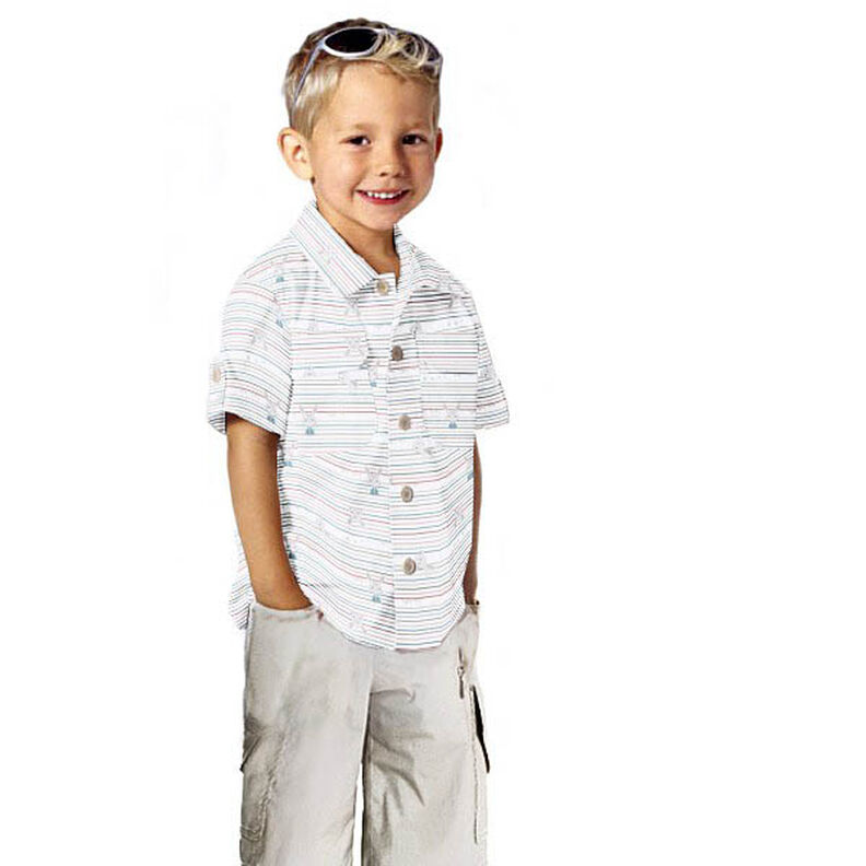 Organic Cotton Poplin baby bunny and stripes – white,  image number 5