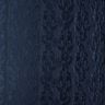 Garment Jacquard Brocade Flowers – navy blue,  thumbnail number 1