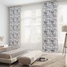 Half Panama Decor Fabric Toile de Jour – navy blue/offwhite,  thumbnail number 4