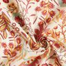 Viscose Blend Retro flowers – ivory/pale berry,  thumbnail number 3