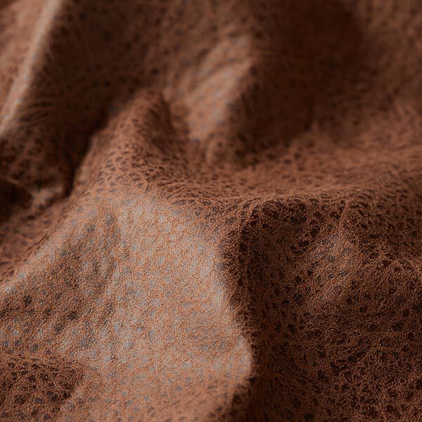 Upholstery Fabric Imitation Leather – medium brown,  image number 2