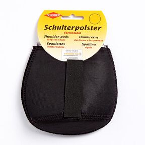 Raglan Shoulder Pad with Hook [2 pieces | 12 x 12 x 4,5 cm] - black | KLEIBER, 