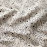 Decor Fabric Half Panama Cartoon Dogs – black/natural,  thumbnail number 2