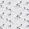 Cotton Poplin Sheep in the meadow – light grey,  thumbnail number 1