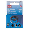 Eyelets with washers [15 pieces | Ø 14 mm] | Prym – black/metallic silver,  thumbnail number 1