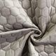 Upholstery Fabric Velvet Honeycomb Quilt – grey,  thumbnail number 5