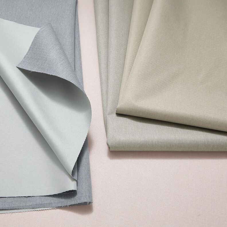 Blackout Fabric Blackout fine herringbone – almond,  image number 4