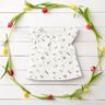 Cotton Jersey Flowers and Hearts – offwhite | Remnant 60cm,  thumbnail number 6