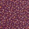 Cotton Cretonne delicate flowers – grape,  thumbnail number 1