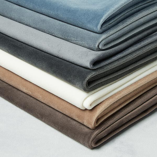 Upholstery Fabric Velvet – petrol,  image number 4