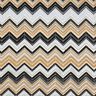 Tulle Zigzag – light brown/black,  thumbnail number 1