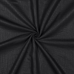 Double Gauze/Muslin Fine Glitter Dots | Poppy Fabrics – black, 