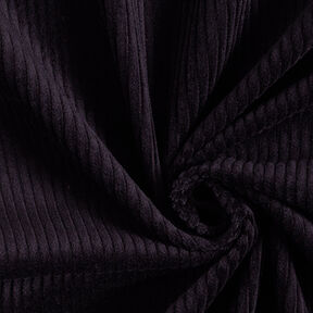 Chunky Corduroy pre-washed Plain – black, 