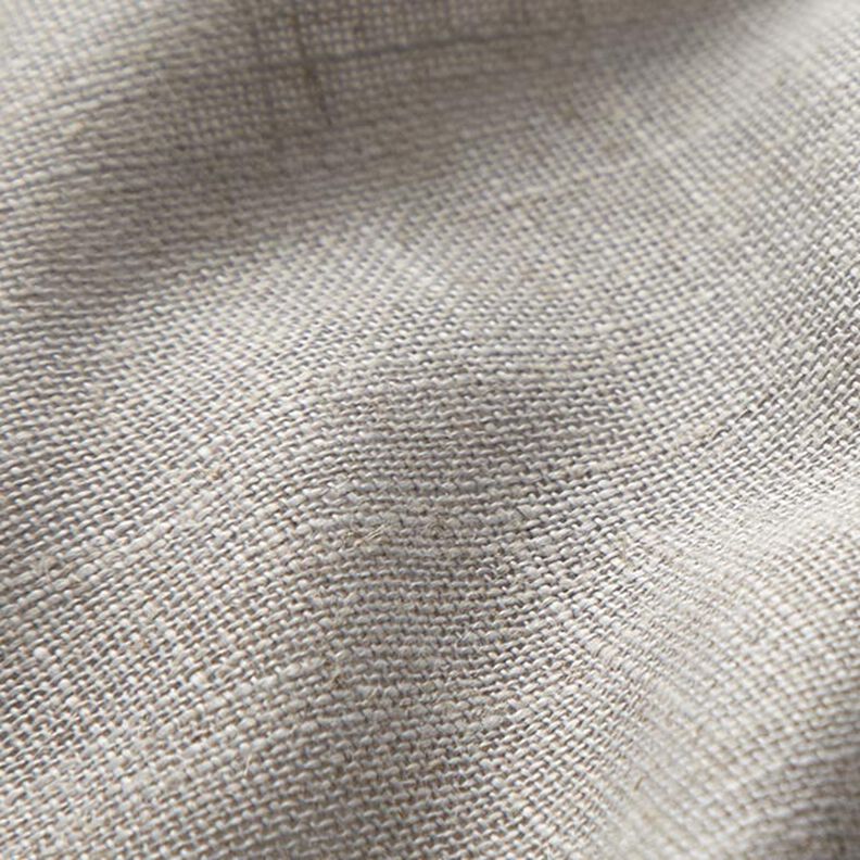 Curtain fabric Jute look 280 cm – light grey,  image number 3