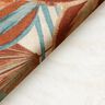 Outdoor Fabric Canvas large leaves – natural/terracotta,  thumbnail number 4