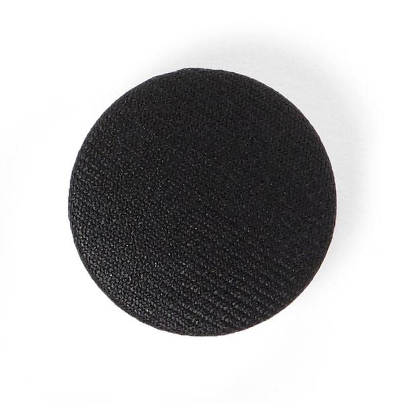 Covered Gloss Button - black,  image number 1