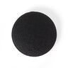 Covered Gloss Button - black,  thumbnail number 1