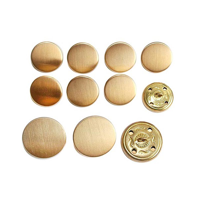 Suit Button Set [ 11-Pieces ] – gold metallic,  image number 2