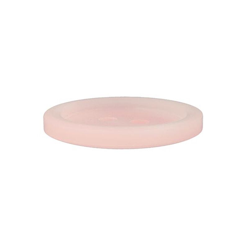 Basic 2-Hole Plastic Button - rosé,  image number 2