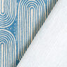 Decor Fabric Half Panama Arches – royal blue/natural,  thumbnail number 4