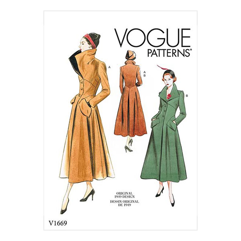 Coat, Vogue 1669 | 40-48,  image number 1