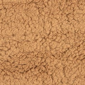 cuddly teddy fur fabric – cinnamon, 