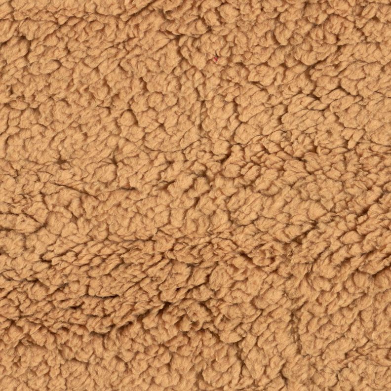 cuddly teddy fur fabric – cinnamon,  image number 1