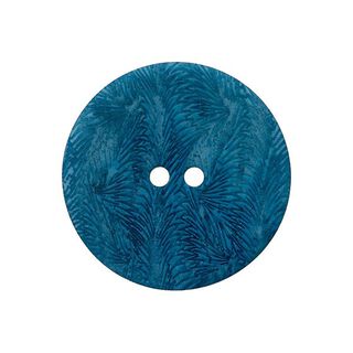 2-Hole Vegetable Ivory Button [ 15 mm ] – turquoise blue, 