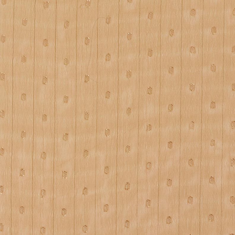 Metallic pinstripe chiffon dobby – dark beige/metallic silver, image number 1