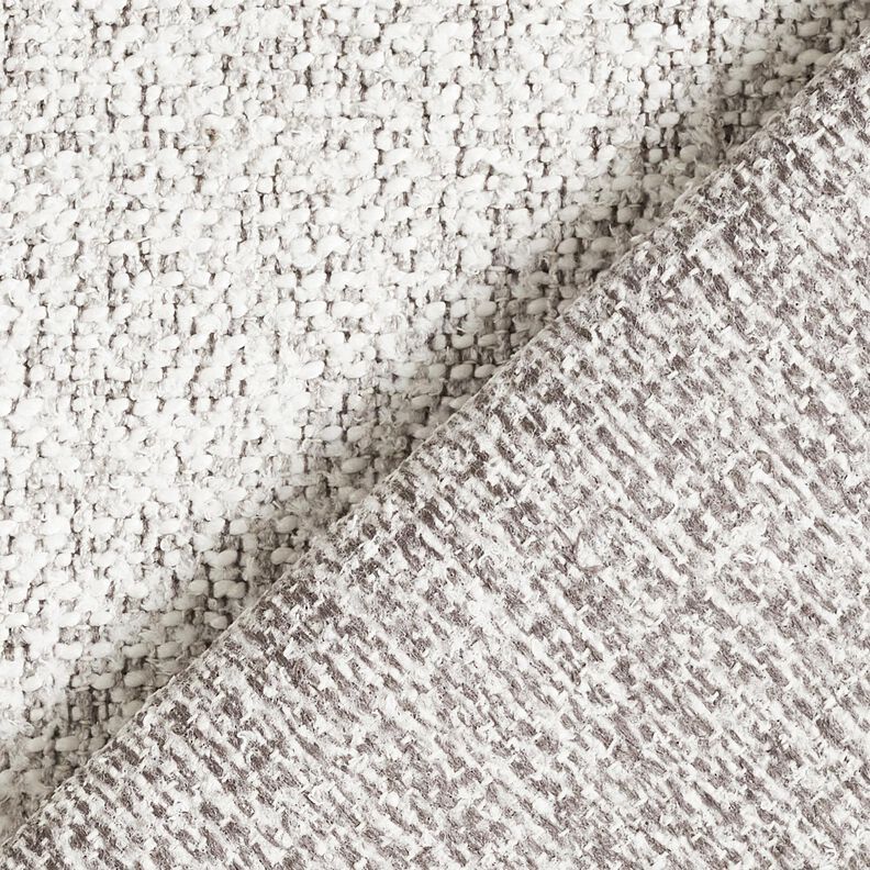 Upholstery Fabric Colourful Weave – silver grey/grey,  image number 3