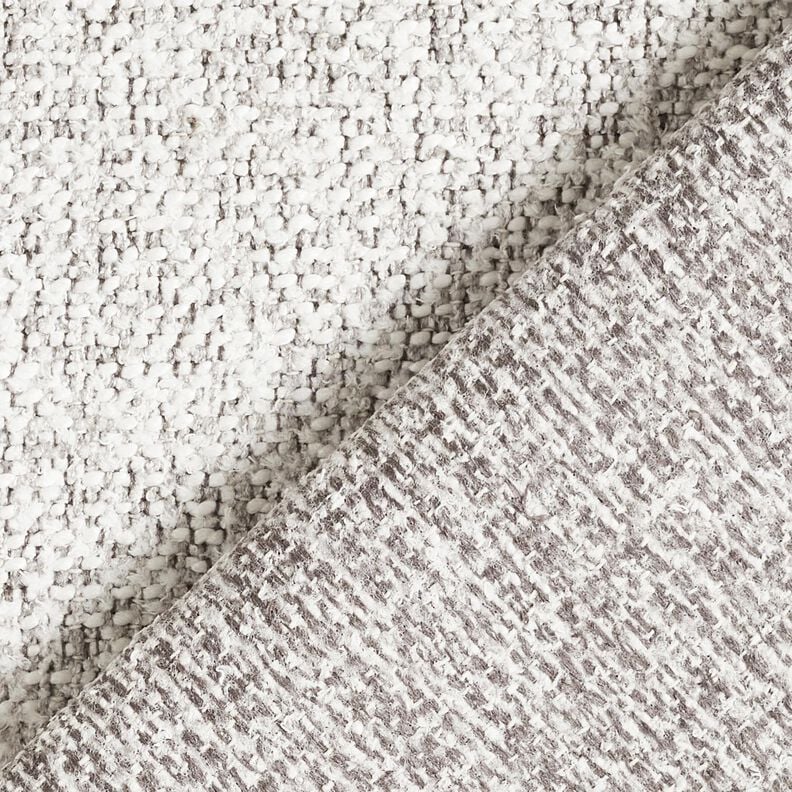 Upholstery Fabric Colourful Weave – silver grey/grey, image number 3