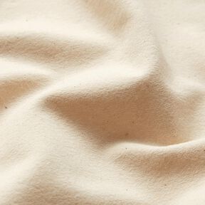 GOTS Unbleached French terry summer sweatshirt fabric | Tula – natural, 