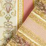 Biedermeier Stripes Jacquard Furnishing Fabric – cream/dusky pink,  thumbnail number 3