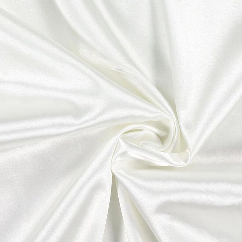 Stretch Satin – offwhite,  image number 1