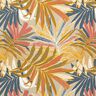 Decor Fabric Canvas Jungle Leaves 280cm – sand/chili,  thumbnail number 1