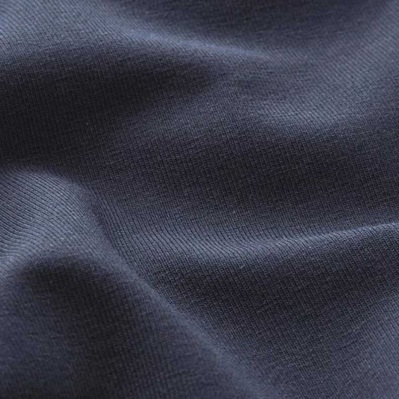 Medium Cotton Jersey Plain – midnight blue,  image number 4
