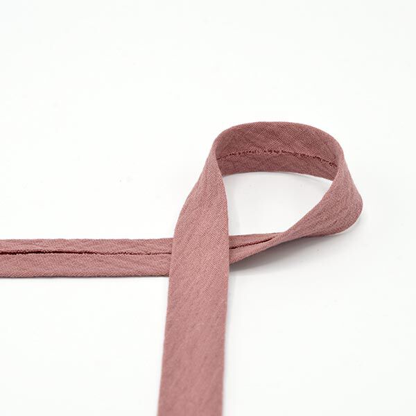 Bias binding Muslin [20 mm] – dusky pink,  image number 1