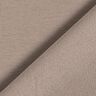Light French Terry Plain – dark taupe,  thumbnail number 5